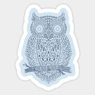 Hoot (light) Sticker